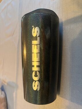 SCHEELS Iridescent Black Travel Tumbler